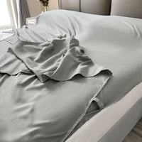 HKM-030739 Portable Microfiber Disposable Sleeping Bag for Adults - Envelope Style with Soft Polyester Cotton Lining