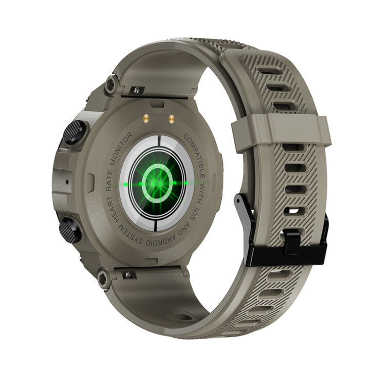 HKM-030931 Heart Rate Monitoring Sports Watch with Bluetooth Connectivity – ABS Material, Available in Black, Green, Gray