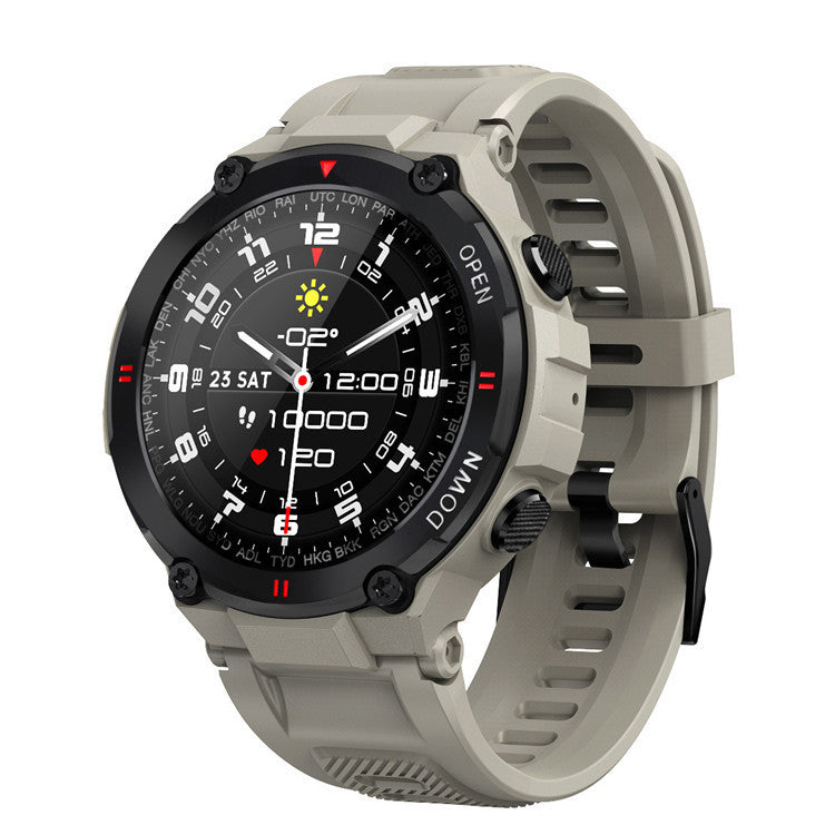 HKM-030931 Heart Rate Monitoring Sports Watch with Bluetooth Connectivity – ABS Material, Available in Black, Green, Gray