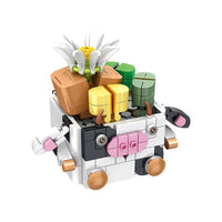 HKM-030995 Animal Succulent 3D Puzzle Building Block Set for Kids and Teens