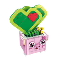 HKM-030995 Animal Succulent 3D Puzzle Building Block Set for Kids and Teens