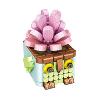 HKM-030995 Animal Succulent 3D Puzzle Building Block Set for Kids and Teens