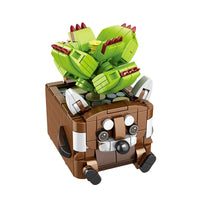 HKM-030995 Animal Succulent 3D Puzzle Building Block Set for Kids and Teens