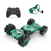 HKM-031059 Double-Sided RC Stunt Car with 4-Channel Remote Control for Indoor and Outdoor Fun