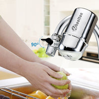 HKM-031123 Stainless Steel Faucet Water Purifier with Ceramic Filter, 150L/h Output