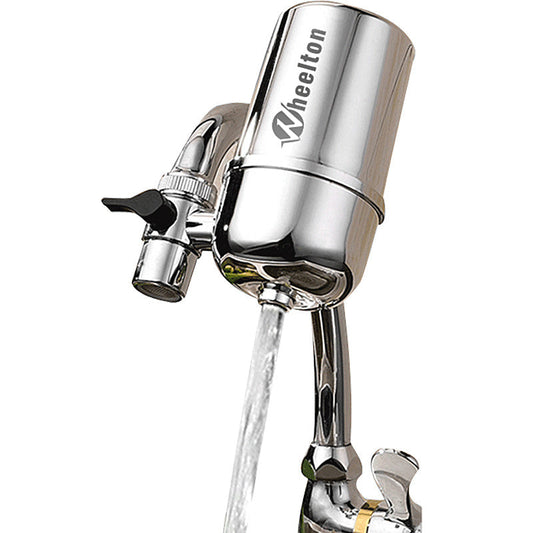 KTX-031123 Stainless Steel Faucet Water Purifier with Ceramic Filter, 150L/h Output