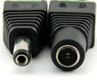 HKM-031763 12V Solderless DC Male & Female Connectors for Security and Monitoring Applications
