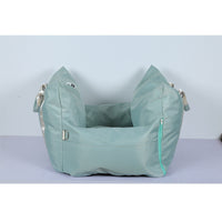 HKM-031763 Adjustable Dual-Use Dog and Cat Car Cushion - Versatile Comfort for Pets in Pink, Green, Dark Gray, Light Green