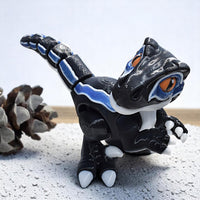 HKM-031891 Velociraptor Dinosaur Model with Exquisite Details and Lifelike Texture for Home Decor
