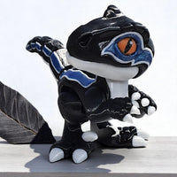 HKM-031891 Velociraptor Dinosaur Model with Exquisite Details and Lifelike Texture for Home Decor