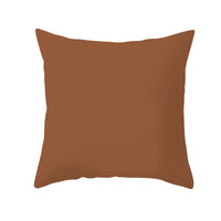 HKM-031955 Solid Color Peach Skin Cotton Linen Pillowcase - Modern 45x45cm Design for Living Room