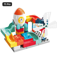 HKM-032147 DIY Assembly 135-Piece Building Block Set for Kids - Modern City Car Toy
