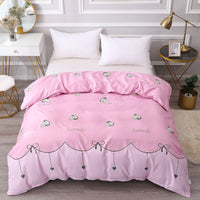 HKM-032403 Brushed Individual Quilt Cover in Various Floral Prints and Colors