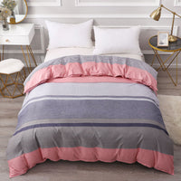 HKM-032403 Brushed Individual Quilt Cover in Various Floral Prints and Colors