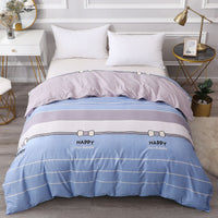HKM-032403 Brushed Individual Quilt Cover in Various Floral Prints and Colors