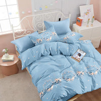 HKM-032403 Brushed Individual Quilt Cover in Various Floral Prints and Colors