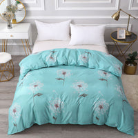 HKM-032403 Brushed Individual Quilt Cover in Various Floral Prints and Colors