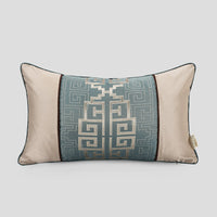 HKM-032467 Chinese Style Jacquard Pillow Cover - Modern High-Precision Cushion for Living Room and Commercial Spaces