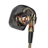 HKM-032467 KZ-ATE Wired Headphones with Subwoofer and 8mm Moving Coil Unit