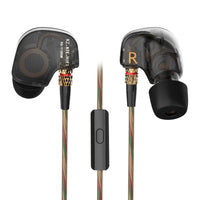HKM-032467 KZ-ATE Wired Headphones with Subwoofer and 8mm Moving Coil Unit