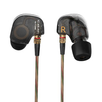 HKM-032467 KZ-ATE Wired Headphones with Subwoofer and 8mm Moving Coil Unit