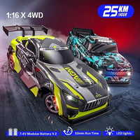HKM-032531 1:16 Scale Remote Control Drift Car - Electric 4x4 RC Racing Car for Kids and Beginners