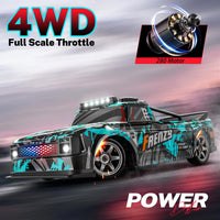 HKM-032531 1:16 Scale Remote Control Drift Car - Electric 4x4 RC Racing Car for Kids and Beginners