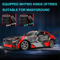 HKM-032531 1:16 Scale Remote Control Drift Car - Electric 4x4 RC Racing Car for Kids and Beginners