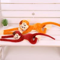 HKM-032595 Long Arm Plush Monkey Toy for Home Decoration - Available in Pink, Wine Red, Dark Brown, Light Brown, 70cm & 90cm