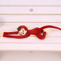 HKM-032595 Long Arm Plush Monkey Toy for Home Decoration - Available in Pink, Wine Red, Dark Brown, Light Brown, 70cm & 90cm