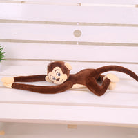 HKM-032595 Long Arm Plush Monkey Toy for Home Decoration - Available in Pink, Wine Red, Dark Brown, Light Brown, 70cm & 90cm