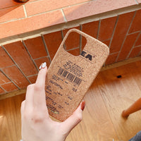 HKM-032659 Sawdust Compatible Silicone Back Cover for iPhone SE 2, 11, 11 Pro - Fashionable Design