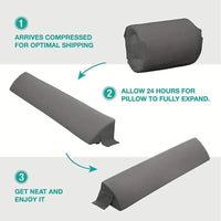 HKM-032723 Comfortable Gap Pillow for Head and Neck Support - 137x15x25 cm
