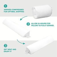 HKM-032723 Comfortable Gap Pillow for Head and Neck Support - 137x15x25 cm