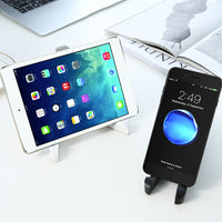 HKM-032787 Folding Plastic Triangle Stand for iPad and iPhone - Universal Mobile Device Holder