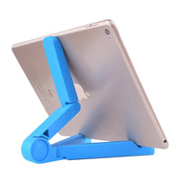 HKM-032787 Folding Plastic Triangle Stand for iPad and iPhone - Universal Mobile Device Holder