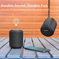 HKM-032915 Waterproof Bluetooth Speaker with Super Bass and High Volume, 15W Power, 20-Hour Battery Life, IPX6 Rating