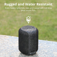 HKM-032915 Waterproof Bluetooth Speaker with Super Bass and High Volume, 15W Power, 20-Hour Battery Life, IPX6 Rating