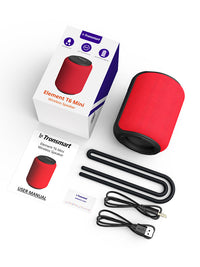 HKM-032915 Waterproof Bluetooth Speaker with Super Bass and High Volume, 15W Power, 20-Hour Battery Life, IPX6 Rating