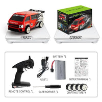 HKM-032979 1/16 Scale Remote Control Drift Car 4WD Electric Vehicle for Indoor and Outdoor Use