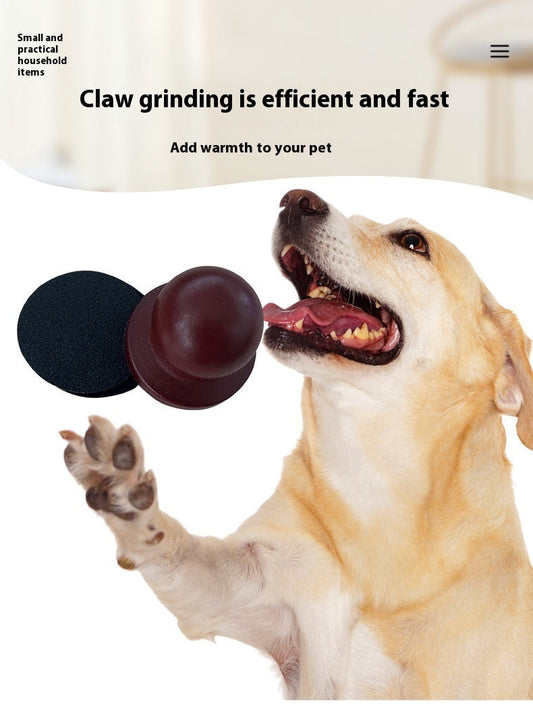 HKM-033171 Wooden Dog Claw Grinding Removable Pet Nail Repair Board