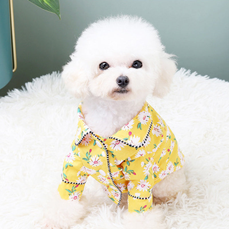 HKM-033235 Cozy Polyester Dog Pajamas in Various Stylish Designs and Sizes