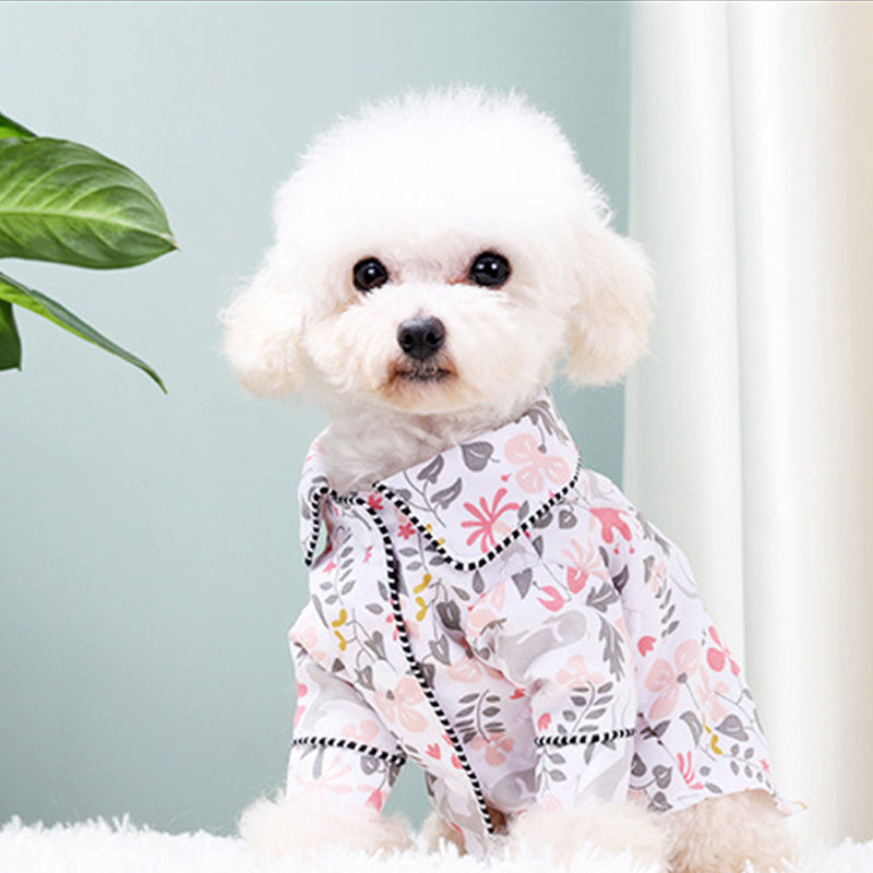 HKM-033235 Cozy Polyester Dog Pajamas in Various Stylish Designs and Sizes