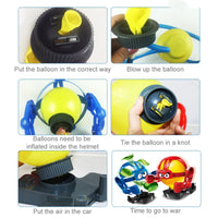 HKM-033299 Interactive Kids Boxing Balloon Board Game Toy for Family Fun - Ages 5+