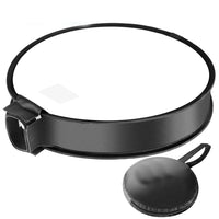 HKM-033299 On-Camera Flash Ring Soft Diffuser, 30cm/40cm, Reflective Material, Soft Cloth, Alloy Strip, Opening 6x10cm