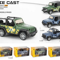 HKM-033363 1:36 Scale Pull Back Alloy Diecast Car Toy for Collectors and Kids