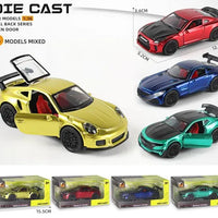HKM-033363 1:36 Scale Pull Back Alloy Diecast Car Toy for Collectors and Kids