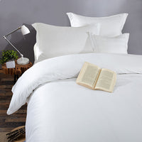 HKM-033491 Cotton Satin Four-Piece Bedding Set for 1.8m (6 feet) Beds, 100% Pure Cotton, Dark/Edge Duvet Covers and Pillowcases