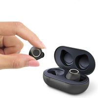 HKM-033619 Wireless Bluetooth In-Ear Headset 5.0 with Smart Touch Controls and 100-Hour Battery Life