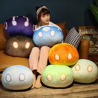 HKM-033683 Ice Fire Thunder Elemental Plush Toy Pillow - Cartoon Cushion in Multiple Sizes